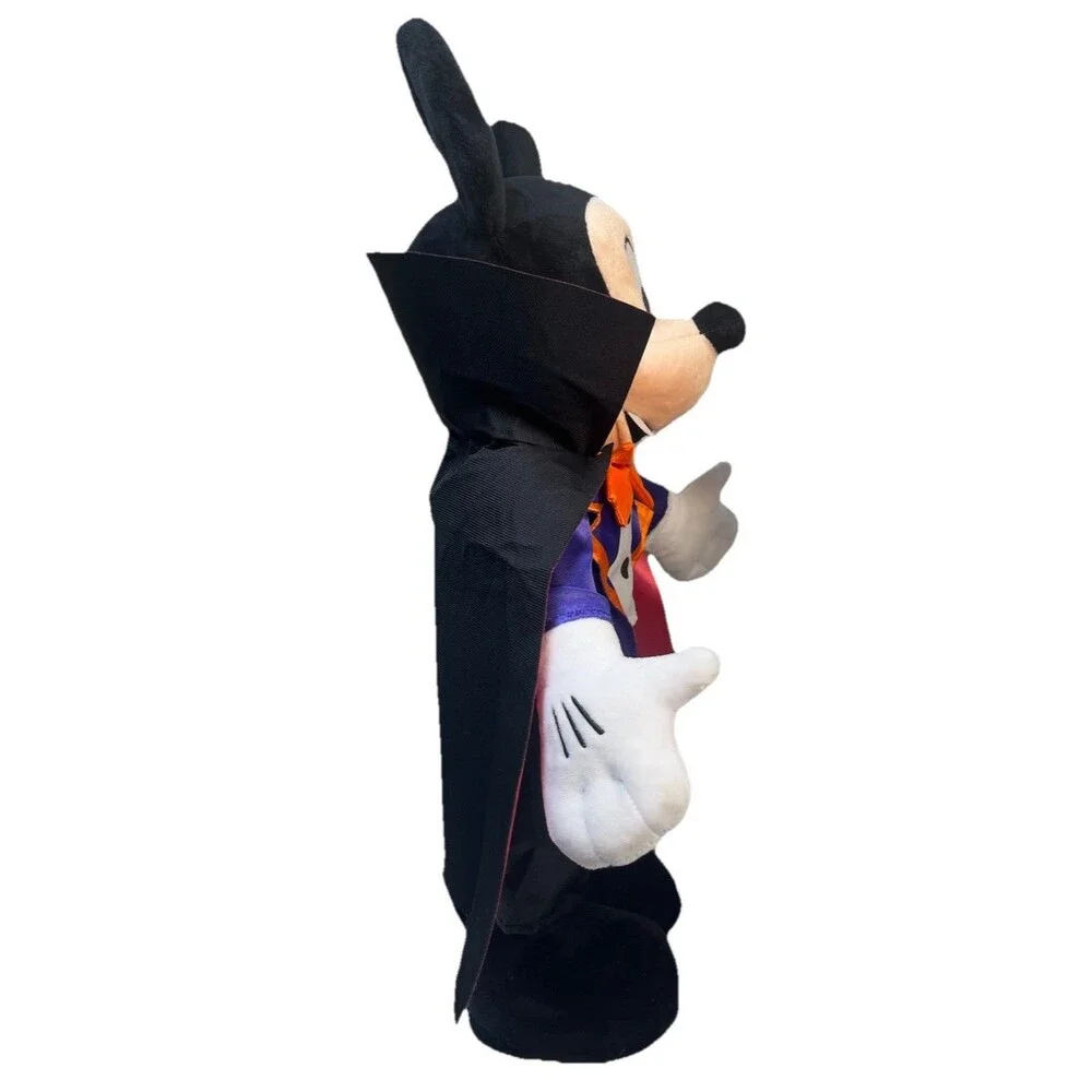 Disney Mickey Mouse Dracula Vampire Halloween Standing Plush Greeter 22